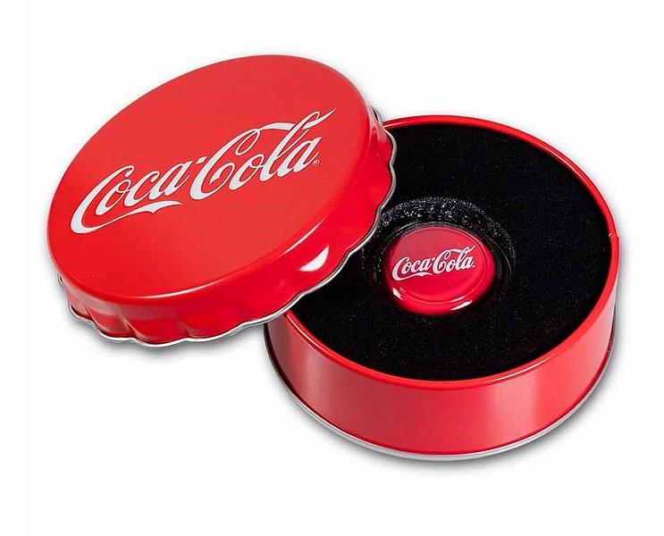 COCA COLA BOTTLE CAP – unikátní 6 gramová stříbrná zátka od láhve Coca-Cola