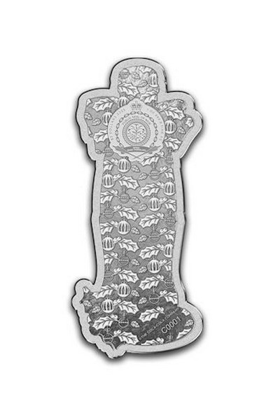 COCA-COLA LÁHEV coin Happy Holidays Bottle – 1 oz stříbrná mince