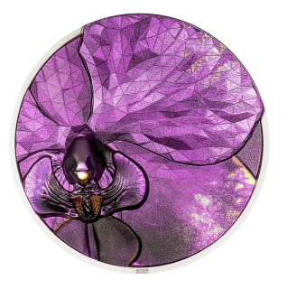 DÁREK Z LÁSKY ORCHIDEJ coin Bionics Orchid – 1 oz stříbrná mince