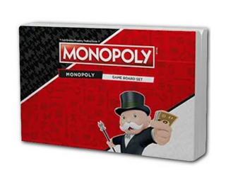MONOPOLY populární hra od Hasbro – sada 4 stříbrných mincí (4×1 oz)