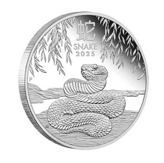 ROK HADA 2025 Lunární série III. coin Year of the Snake proof – 1 oz stříbrná mince