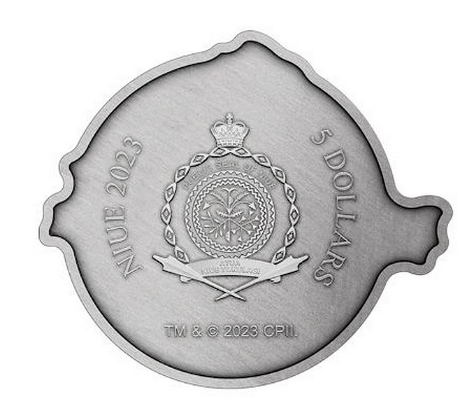 KROTITELŮ DUCHŮ LOGO coin Ghostbusters Logo Shaped - 2 oz stříbrná mince