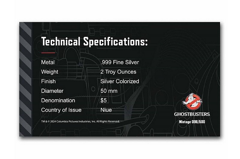 KROTITELÉ DUCHŮ SLIMER coin Ghostbusters Slimer – 2 oz stříbrná mince