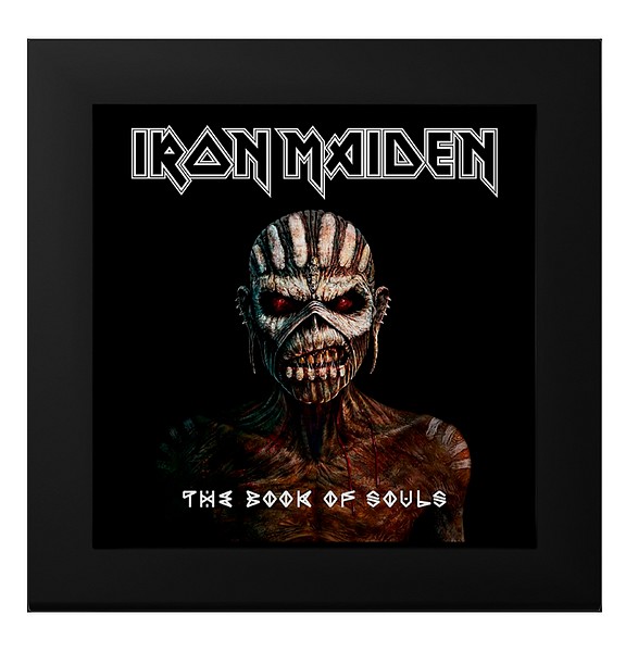IRON MAIDEN Heavy Metalová kapela Iron Maiden coin The Book of Souls – 2 oz stříbrná mince