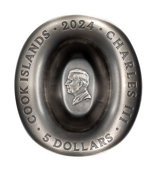 KOVBOJSKÝ KLOBOUK coin Cowboy Hut – 1 oz stříbrná mince