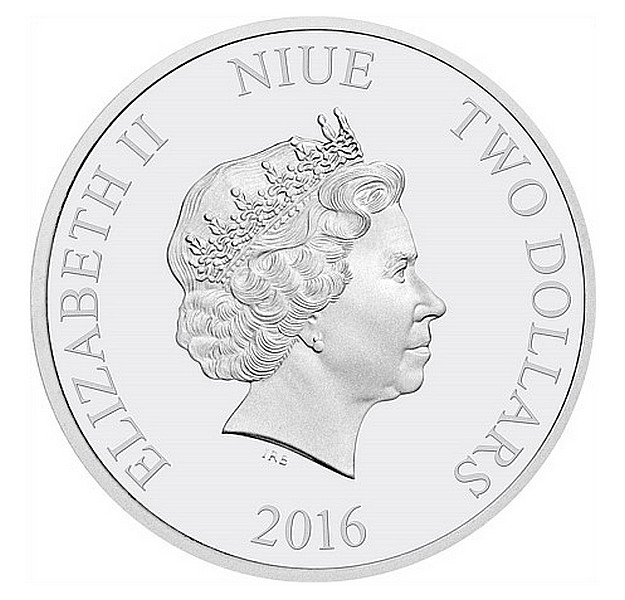 LEDOVÉ KRÁLOVSTVÍ SNĚHULÁK OLAF coin Disney Frozen Magic of the Northern Lights Olaf - 1 oz stříbrná mince