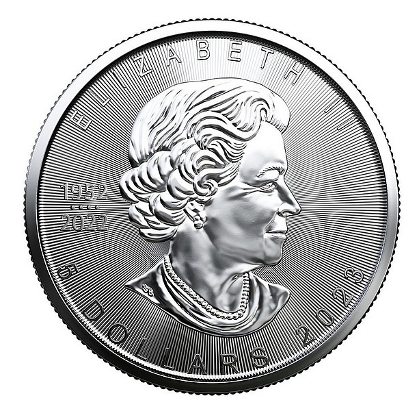 VESMÍR NAŠE SLUNCE coin Maple Leaf The Universe Our Sun – 1 oz stříbrná mince