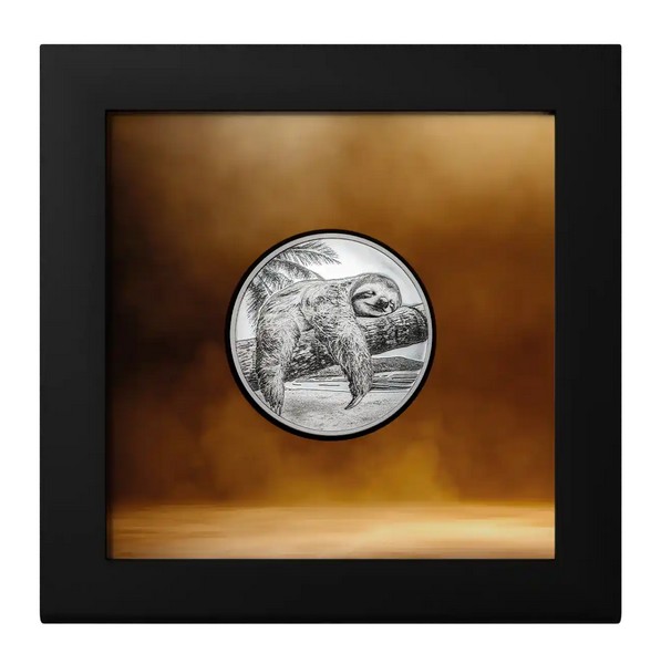 SEDM SMRTELNÝCH HŘÍCHŮ LENOST coin The seven deadly sins Sloth – 1 oz stříbrná mince