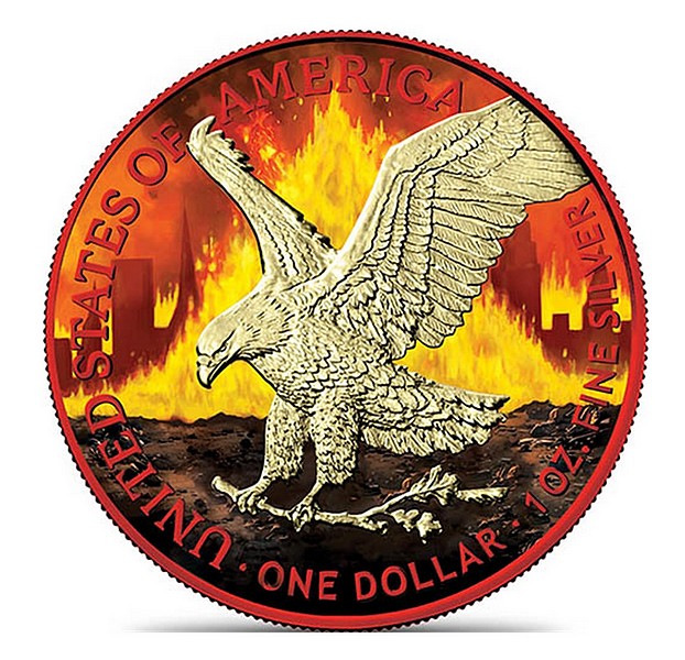  APOKALYPSA coin Silver Eagle Apocalypse - 1 oz stříbrná mince