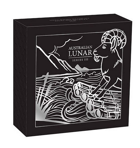 ROK KOZY 2027 Lunární série III. coin Year of the Goat proof – 1 oz stříbrná mince