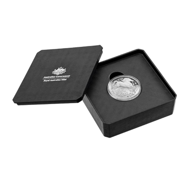 ROK KONĚ 2026 coin Year of the Horse RAM – 1 oz stříbrná mince Kupolová ražba