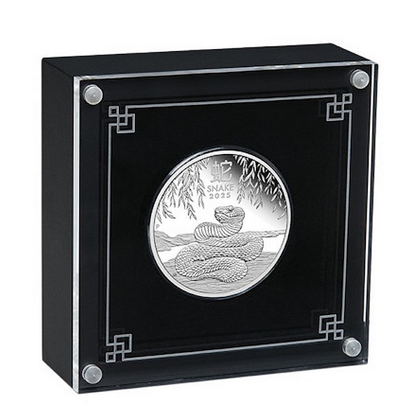ROK HADA 2025 Lunární série III. coin Year of the Snake proof – 1 oz stříbrná mince